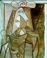 Woman Sitting 1938 cubist Pablo Picasso
